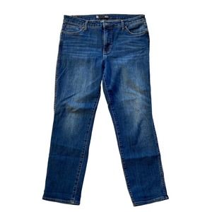 KUT From The Kloth Catherine Fab Ab Boyfriend Jeans Size 12 Medium Wash